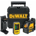 KIÁRUSÍTÁS DeWALT vonallézer + DE0892 jelfogó DW088KD-XJ SÉRÜLT