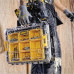 DeWALT DWST1-71194 TSTAK V TÁROLÓ ÁTLÁTSZÓ FEDÉLLEL ÉS SZERVEZŐKKEL