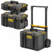 KIÁRUSÍTÁS DeWALT DWST83402-1 ToughSystem 2.0 gurulós szett DS166 + DS300 + DS450 SÉRÜLT
