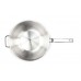Healthy and tasty HT1006 30 cm-es wok serpenyő - rozsdamentes