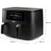 DOMO Forrólevegős sütő, digitális, 3+6l DO546FR