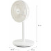 DOMO 2 az 1-ben álló ventilátor, fehér DO8156