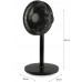 DOMO 2 az 1-ben álló ventilátor, fekete DO8157