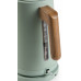 DOMO WOOD YOU Vízforraló (1,7l/2200W), rozsdamentes acél, zöld színű DO9282WK