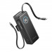 EcoFlow RAPID Powerbank (25 000 mAh, 170 W) 2×100 W beépített USB-C kábel – fekete