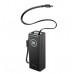 EcoFlow RAPID Powerbank (25 000 mAh, 170 W) 2×100 W beépített USB-C kábel – fekete