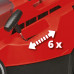 Einhell GE-CM 36/37 Li-Solo Akkus fűnyíró (37cm/2x18V/akku és töltő nélkül) 3413172