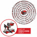 Einhell TE-MS 18/210 Li-Solo Akkus fejezőfűrész (210mm/36V/akku és töltő nélkül) 4300890