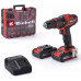 Einhell TE-CD 18/40 Li-i +64 Akkus fúró-csavarozó (40Nm/18V/2x2,0Ah) koffer 4513992