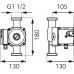 FERRO 25-60 180 keringetőszivattyú ivóvízre 0202W