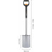 Fiskars Xact Teleszkópos ásólapát, 110,8–130 cm 1066733