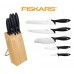 Fiskars Essential késblokk 5db késsel 1023782 (200625)