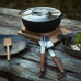 Fiskars Norden Grill chef öntöttvas grill edény, 30cm 1066430