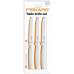 Fiskars Functional Form asztali késkészlet, fehér, 3 db-os 1015988