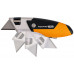 Fiskars CarbonMax Kompakt összecsukható pengekés, 12 cm 1062939