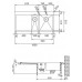 KIÁRUSÍTÁS FRANKE Planar PPX 251/651 TL /7 rozsdamentes mosogató, bal 127.0203.468 SÉRÜLT