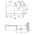 KIÁRUSÍTÁS FRANKE Planar PPX 211/611 /2 TL rozsdamentes mosogató 127.0203.464 SÉRÜLT