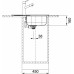 Franke Spark SKN 611-63 Rozsdamentes mosogató, 635 x 500 mm 101.0612.524