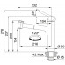 FRANKE FP 0131.031 Centro kihúzhatófejes konyhai mosogatócsap, króm 115.0600.131