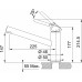 Franke FC 3054.084 Orbit Konyhai csaptelep, króm/kőszürke 115.0623.140