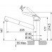 FRANKE FC 3055.424 Orbit kihúzhatófejes konyhai mosogatócsap, kasmír 115.0623.147