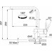 Franke FC 5489.502 Atlas Neo Sensor Konyhai csaptelep, nemesacél/fekete 115.0625.525