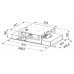 FRANKE FCFL 906 WH Maris Flat Ceiling páraelszívó, fehér 350.0536.873