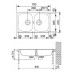 Franke Euroform EFN 620-78 Rozsdamentes mosogató 101.0120.102 SÉRÜLT