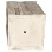 G21 Wood Tube dark virágcserép 40x40x80cm 6392652