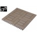 G21 Palmyra WPC burkolócsempe, indiai teak, 2,3 x 30 x 30 cm 6391004