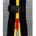 G21 trambulin biztonsági hálóval, 250cm, piros 6904261