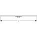Geberit CleanLine 60 zuhanylefolyó, 30-90cm, fekete/szálcsiszolt 154.456.00.1