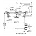 GROHE Essence 3 lyukas mosdócsaptelep, L, króm 20299001