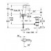 GROHE Concetto egykaros mosdócsaptelep, S, króm 2338010E
