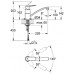 GROHE Eurosmart Cosmopolitan egykaros mosogatócsap, króm 32842000