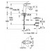 GROHE Eurodisc Cosmopolitan egykaros mosdócsaptelep, S, króm 23049002