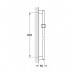 GROHE Euphoria Cube zuhanyrúd, 600 mm, króm 27892000