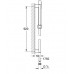GROHE Euphoria Cube+ Stick rudas zuhanyszett, króm 27890000