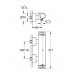 GROHE Grohtherm 2000 NEW termosztátos zuhanycsaptelep, króm 34169001