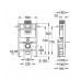 GROHE Rapid SL WC tartály szerelőkeret 38587000