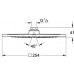 GROHE Rainshower F-Series 10 mennyezeti zuhany, króm 27271000