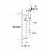 GROHE Power & Soul 130 rudas zuhanygarnitúra, króm 27738000