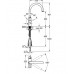 GROHE Red Duo egykaros mosogatócsap, szuperacél 30033DC0