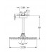 GROHE Rainshower Allure 230 fejzuhany szett mennyezetre, króm 26065000