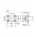 GROHE Grohtherm F falba beépítő doboz fali zuhanycsatlakozáshoz 35034000