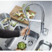 KIÁRUSÍTÁS GROHE K7 egykaros mosogatócsap, szuperacél 31379DC0 KICSOMAGOLT