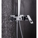 GROHE Euphoria Cube System 230 zuhanyszett egykaros fali keverővel, króm 23147001