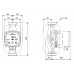 Grundfos ALPHA2 25-50 130 mm 1x230V Keringeto szivattyú 99411146