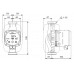 Grundfos ALPHA2 25-50 N 180 1x230V Keringeto szivattyú 99411371