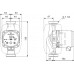 Grundfos ALPHA2 25-80 N 130 1x230V Fűtési szivattyú 99411289